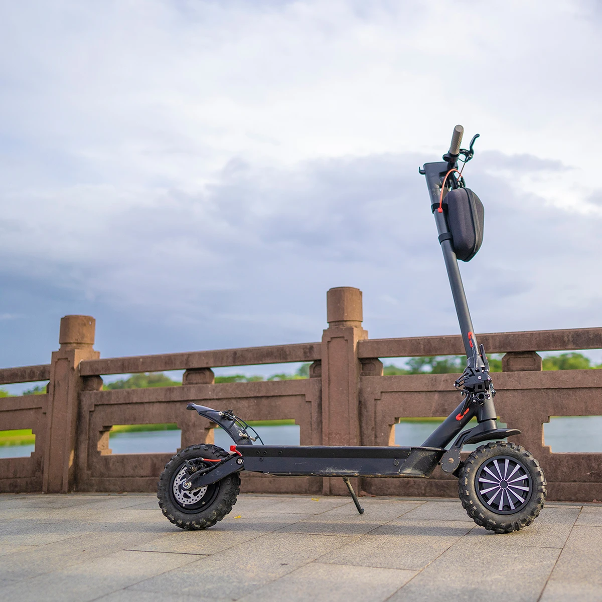 Eswing H17 Electric Scooter 40mph Adult Escooter 12 Inch 500w Dual Drive Adult Foldable Electric