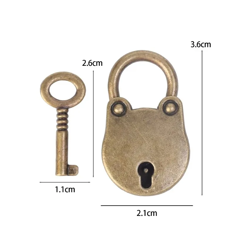 Mini Cadenas De Sécurité Avec Clé Pour Enfants Et Poussins