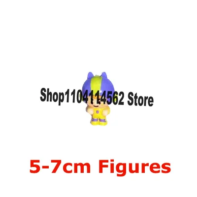 Cartoon Mini Anime Figures Accessories Fashion Original Decoration Star-Heroes Model Dolls Christmas Gifts Collectible
