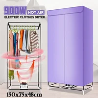 900W foldable electric clothes dryer, portable warm air dryer, fast heating laundry hanger, shoe dryer 1