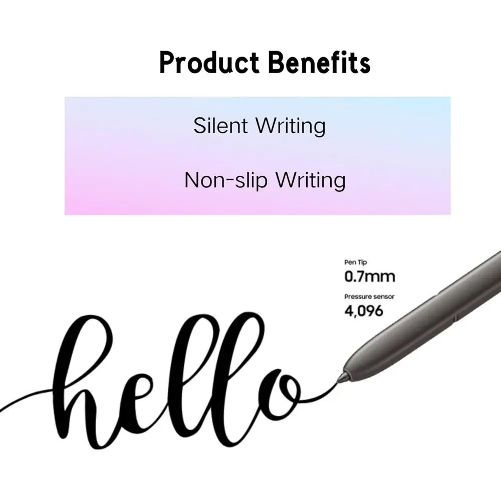 Tweezer Stylus Pencil Nibs - Silent Smooth Pen Tips Replacement