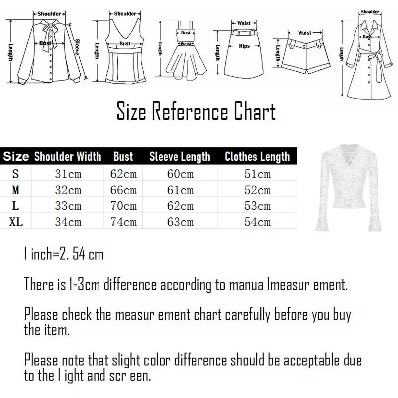 Fashion Sexy V-Neck Sheer T-Shirts Women Flare Long Sleeve Spring Lace Slim Pullovers Tops Casual Evening Party Club Chic Tees