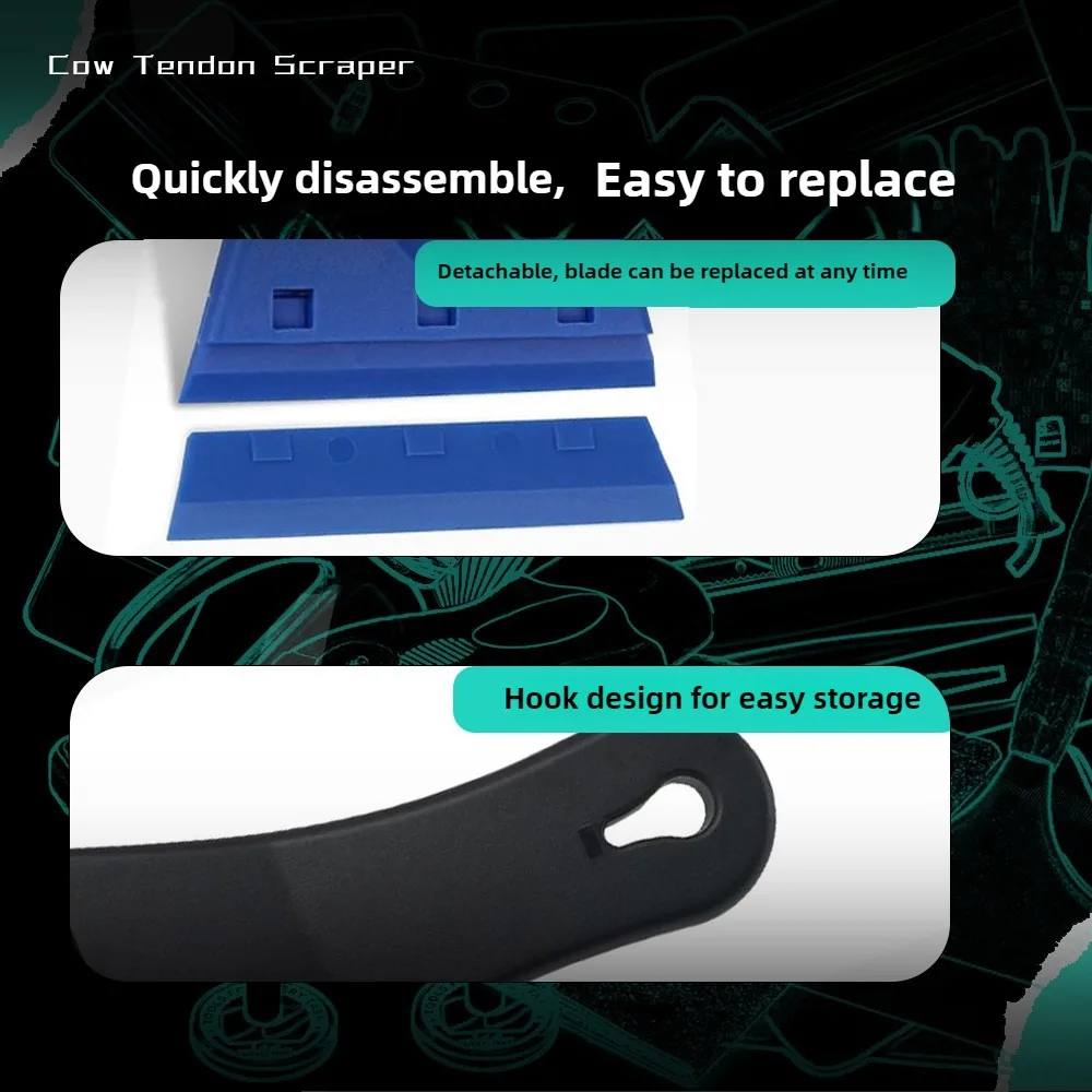 ALIWRAP Household Cleaning Tool Widened Razor Blade Scraper Window Glass Ceramic Labels Car Glue Stickers Remover Vinyl Spatula