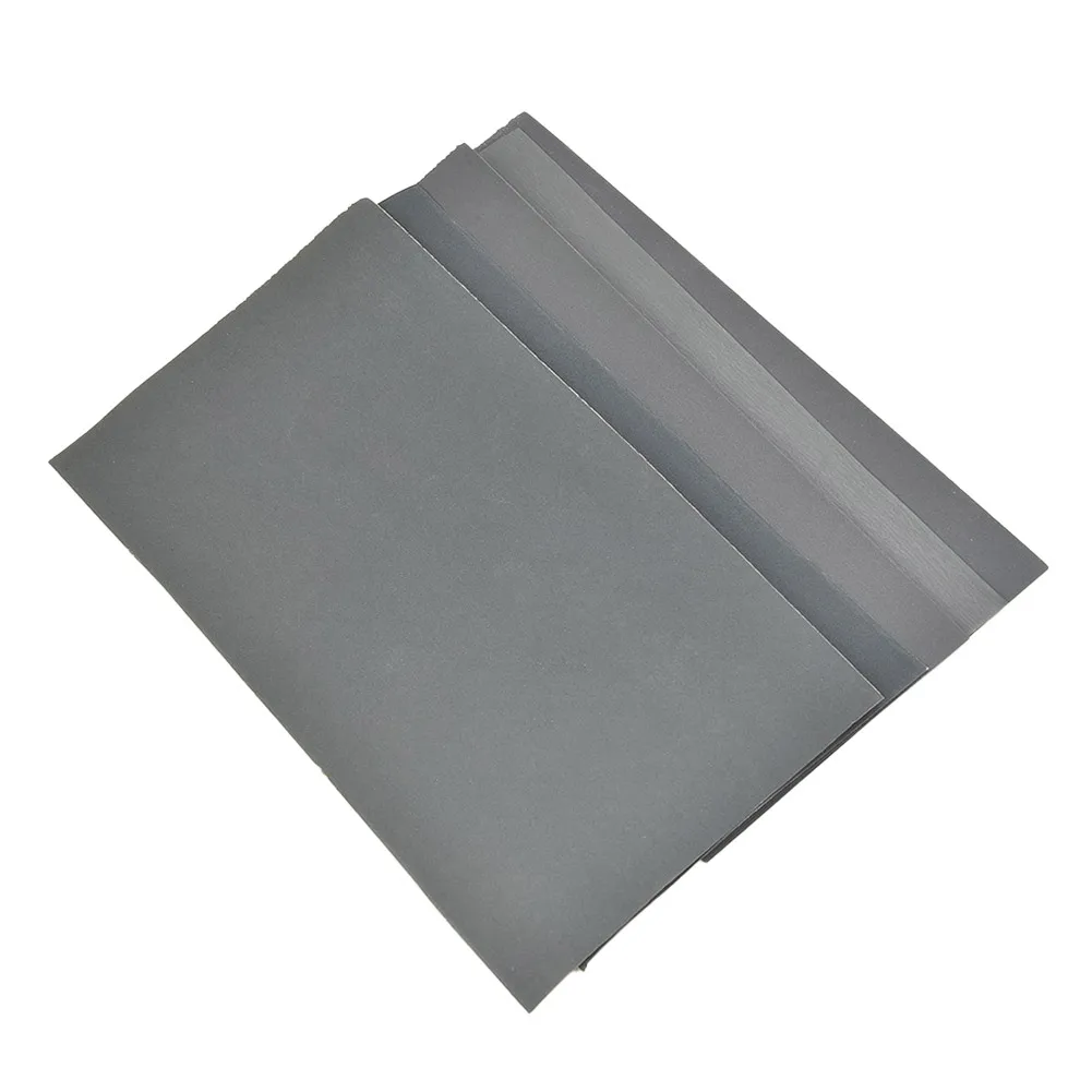 15pcs Sandpaper Tools Silicon Carbide Dry And Wet Grinding Polishing for Glass Wood Car Body Sanding Rust Removal