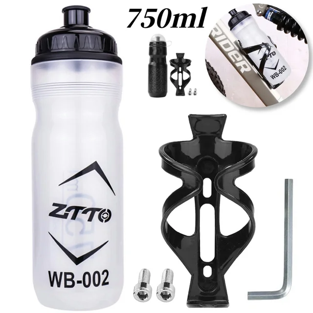 750ML Bicycle Water Bottle with Holder Mountain Bike Bottle Sports Water Bottle for Outdoor Cycling for MTB Road Mountain Bike 750ML Bicycle Water Bottle with Holder Mountain Bike Bottle Sports Water Bottle for Outdoor Cycling for MTB Road Mountain Bike