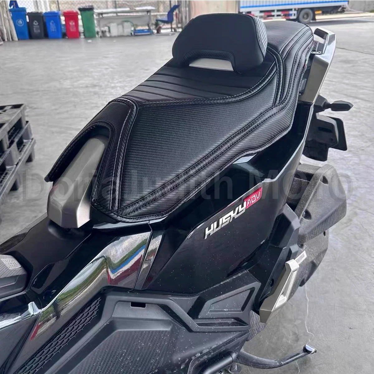 

Backrest Custom Cushion Soft Seat Cover Thickening waterproof and softening non-slip for sym sanyang HUSKY ADV150