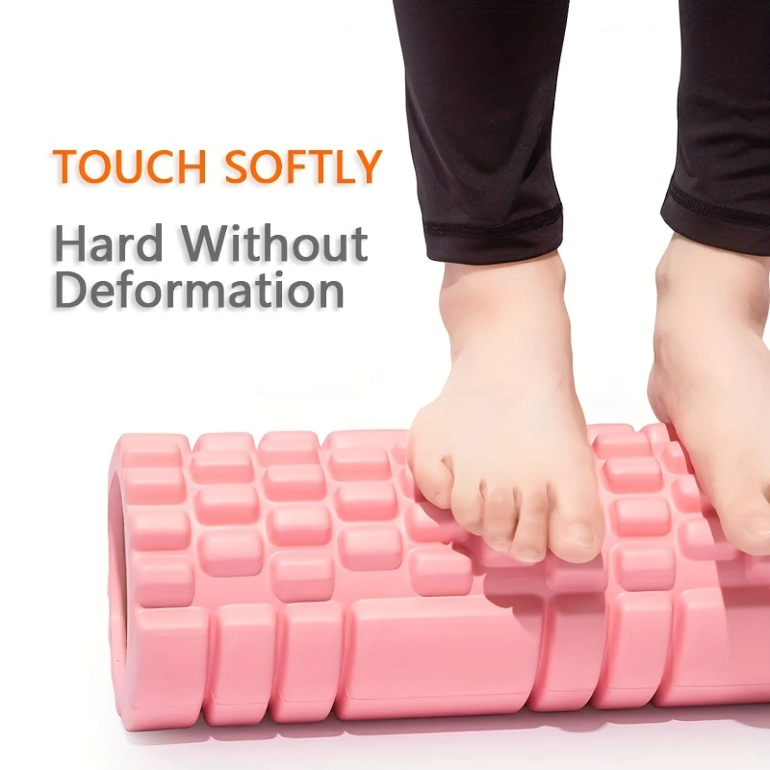 Yoga Massage Roller Fitness Column for Pilates Calf Exercise Body Shaping Yoga Fitness Equipment 17.72*5.51in 830g