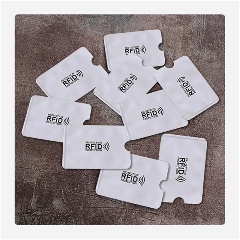 Card Sleeve RFID Blocking Anti-theft Anti-demagnetization Shielding Bag