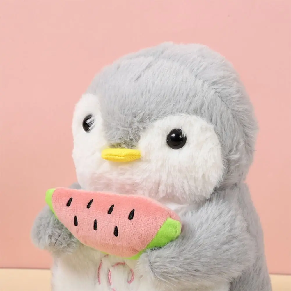 Cute Heart Penguin Breathing Simulation Stuffed Animal Baby Breath Rhythmic Funny Penguin Soothes