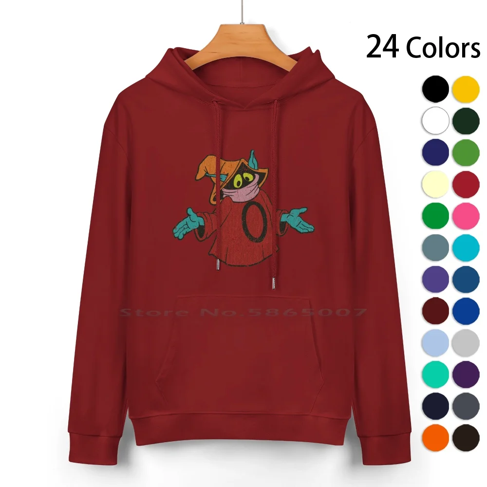 Orko Motu Felpa Con Cappuccio In Puro Cotone Maglione 24 Colori Masters Of The Universe Motu Orko He Man Vintage Retro Anime Cartoon Grayskull