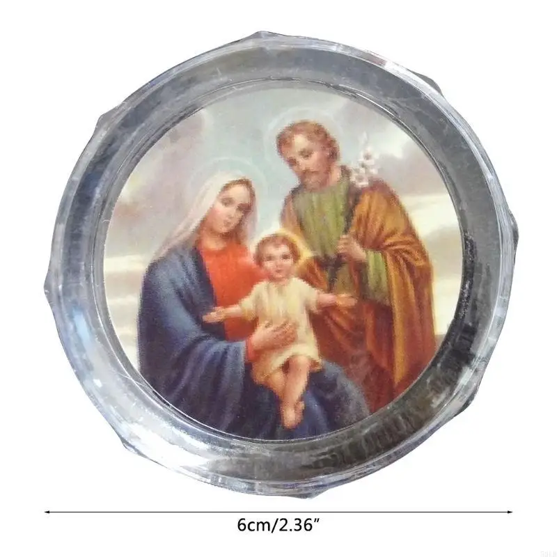 50LB 10pcs Plastic Storage Box for Round Beads Catholic Rosary for Cross Religious Ne