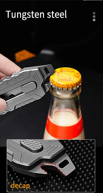 Titanium Alloy Utility Knife OutdoorTactical Multifunctional EDC