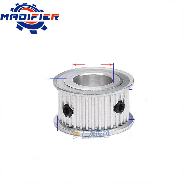 

Two-Side Flat MXL 38 Teeth Synchronous Belt Pulley Slot Width 6/10mm Inner Hole 4/5/6/6.35/7/8/10/12/12.7/14/15mm