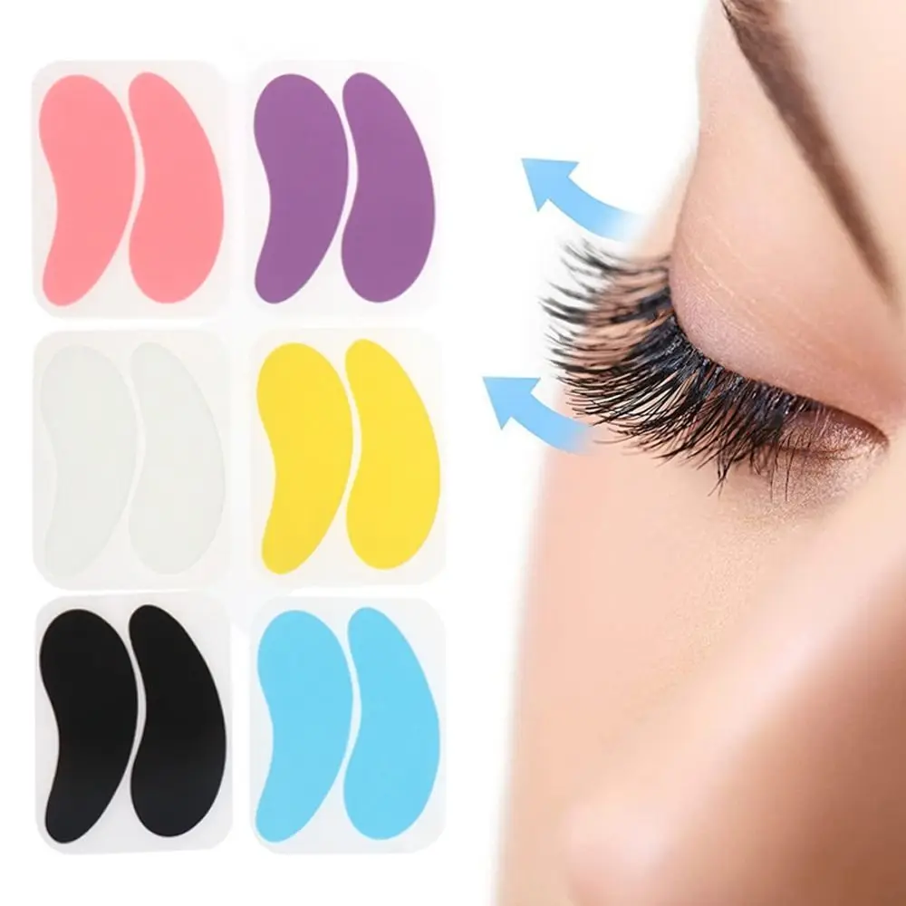 

1Pair New Reusable Eye Pads Silicone Stripe Lash Lift Eyelash Extension Hydrogel Patches Under Eye Gel Patch Makeup Tools