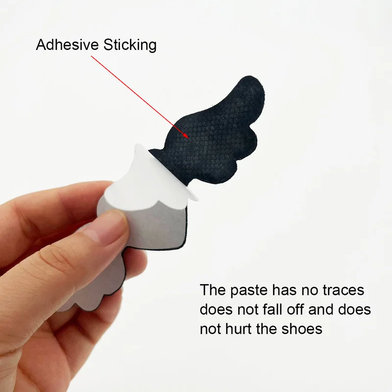 Women Sponge Heel Pads Angel Wings Adhesive Patch for Pain Relief High Heels Shoes Sticker Foot Care Liner Grips Insole Cushion