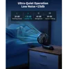 coldSky Handheld Fan Foldable Portable Fan with LED Display 3000mAh Battery Operated Mini Hand Held Fan for Travel Beach Outdoor 4