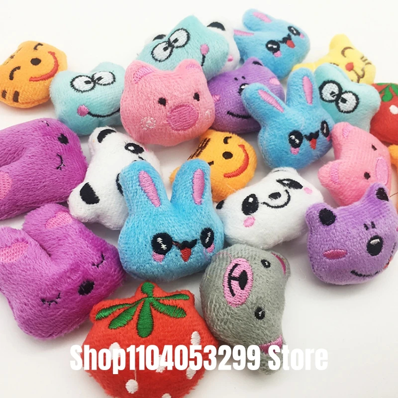 10pcs Children Mini Claw Machine Toys Accessories DIY Prizes Plush Animals Rabbit Panda Strawberry Doll Crane Vending Machines 5