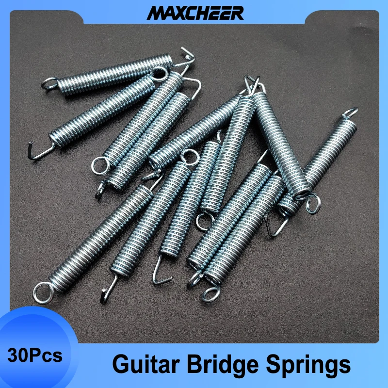 

30Pcs Electric Guitar Tremolo Bridge Springs for FD ST Bridge Double System Gutiarra Spring Guitar parts