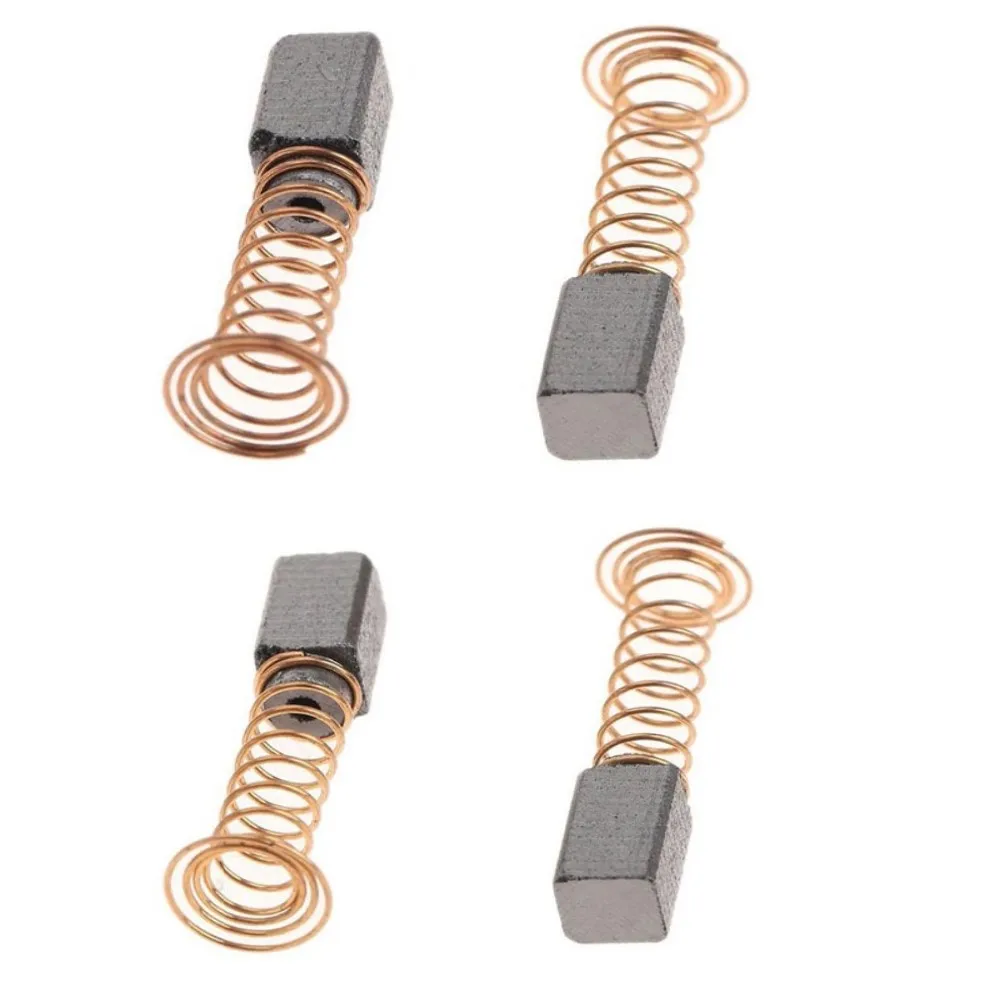 

Accessories Carbon Brush Garden Parts Replacement 4 Pcs 4.6x5x8mm Carbon And Metal Durable High Quality Materials