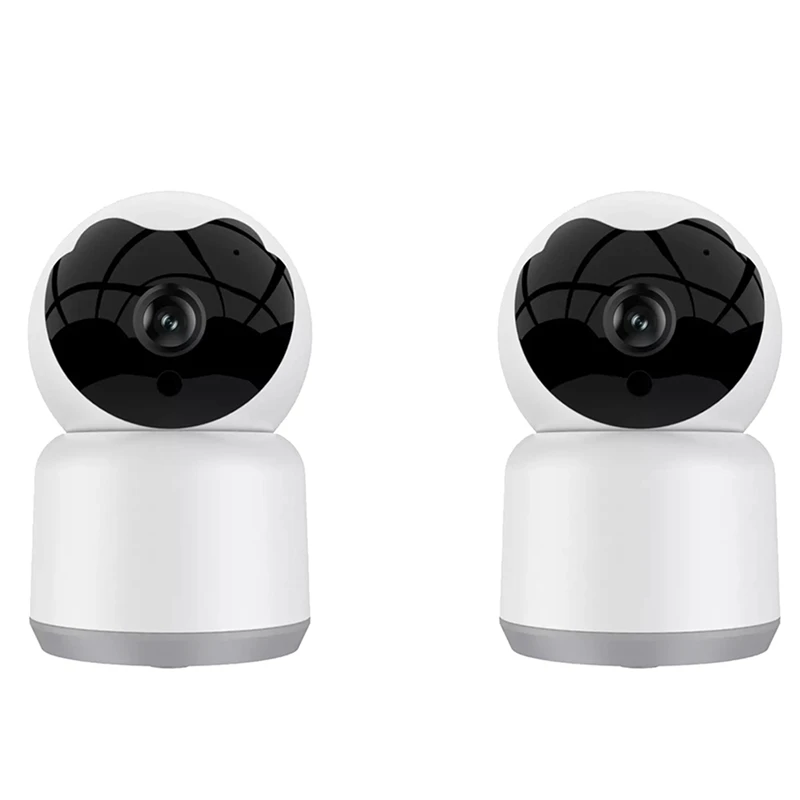 

2X Tuya IP Camera 2MP Smart Home Wireless Surveillance Camera Alexa Google Automatic Tracking Security Camera-US Plug