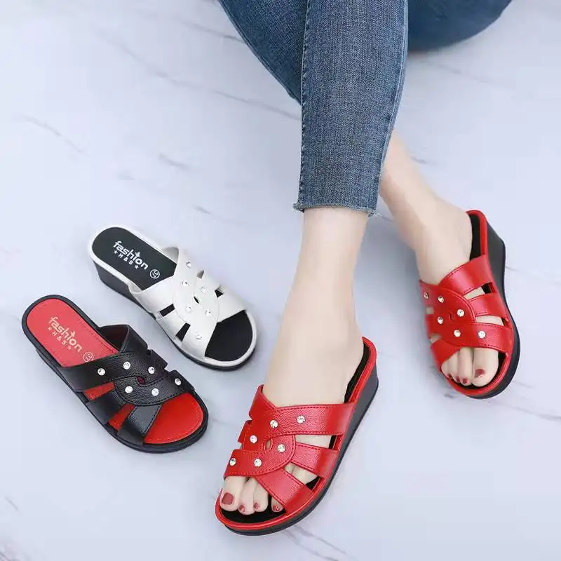 Women’s summer platform wedge sandals with thick sole and non-slip design all colors 02