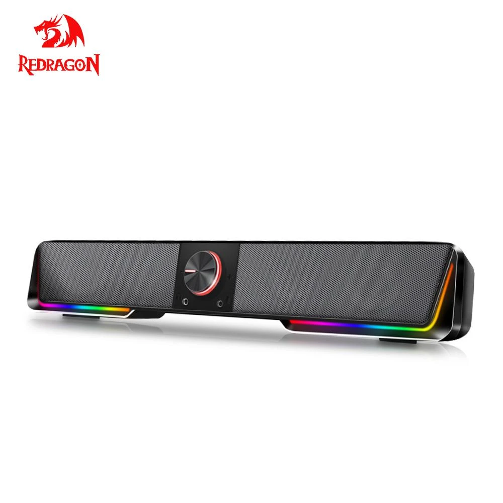Redragon Gs570 Darknetsサポートbluetoothワイヤレスaux 3 5サラウンドrgbスピーカー列サウンドバーコンピュータ Pcスピーカー Aliexpress