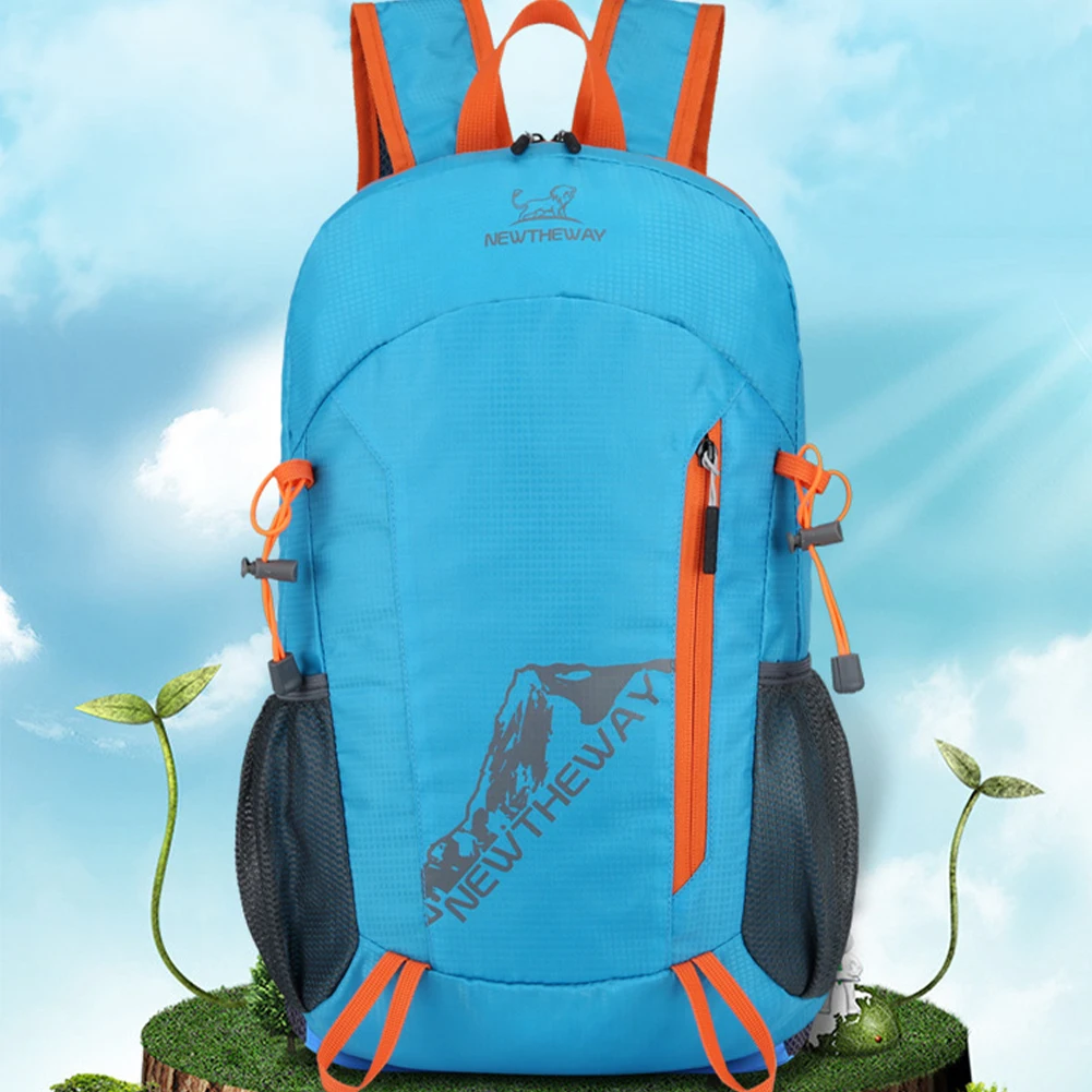 22L Lightweight Sports Backpack Men Women Ultralight Folding Outdoor Bag Backpack Waterproof for Camping Hiking Trekking