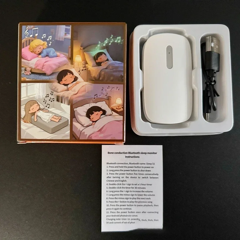 Smart Pillow Bluetooth Speaker For Sleep Enhancement_voghion.com