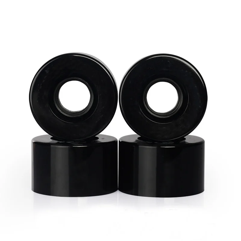 

56*34mm skateboard wheels 85A black fish board wheels roller skating shoes wheels 4pcs PU wheels