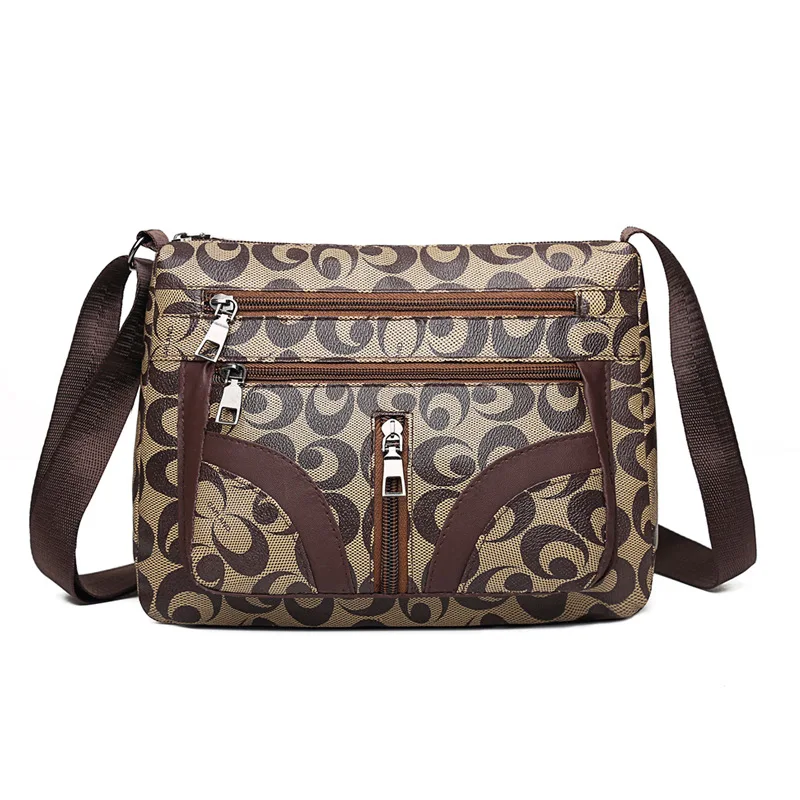 New Arrival Women's Fashion Handbag Multi Layer Elegant Mom Bag Chic Shoulder Crossbody Bag Large Capacity