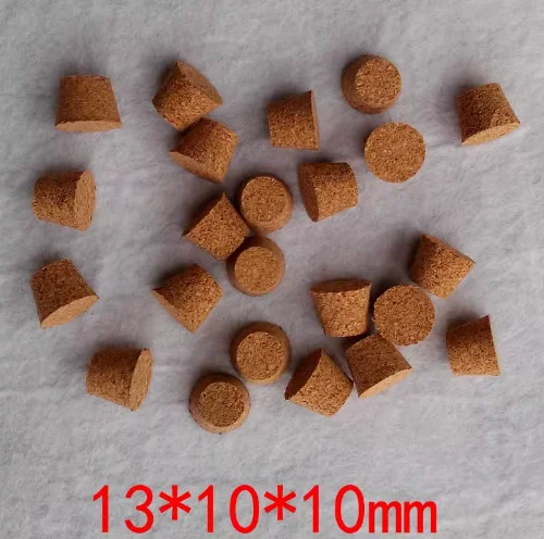 A2 Package supplies Small size composite cork glass bottle stopper small bottle stopper synthetic cork plastic 11*8*10mm