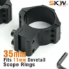 Skwoptics-Scope Rings, Dovetail Riflescope Mount, 35mm, 11mm, A Pair of Dovetail, 1