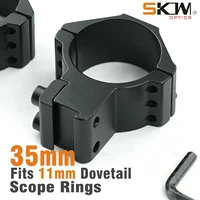 Skwoptics-Scope Rings, Dovetail Riflescope Mount, 35mm, 11mm, A Pair of Dovetail, 1