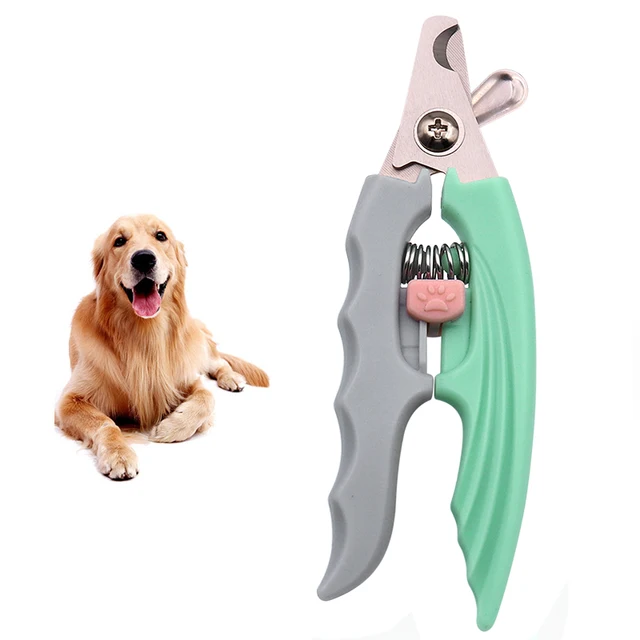 New Professional Pet Nail Clipper with Safety Guard Stainless Steel Scissors Cat Dog for Claw Care Grooming Supplies Size Fits 3