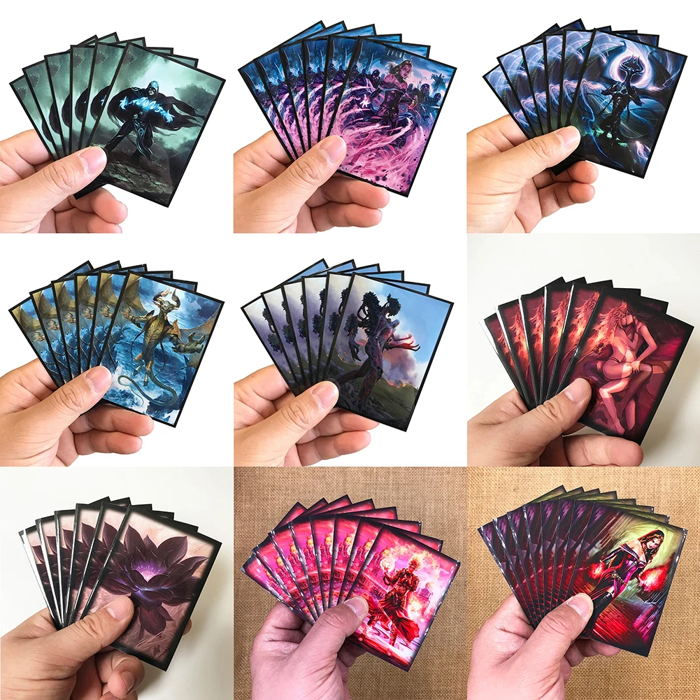 120 PCS/LOT TCG Card Sleeves MGT Jace Sleeves Game Nicol Characters