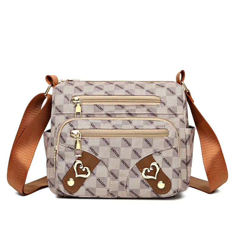 Borsa a tracolla da viaggio per madre anziana di mezza età, multi-tasca, da donna, 2023_voghion.com