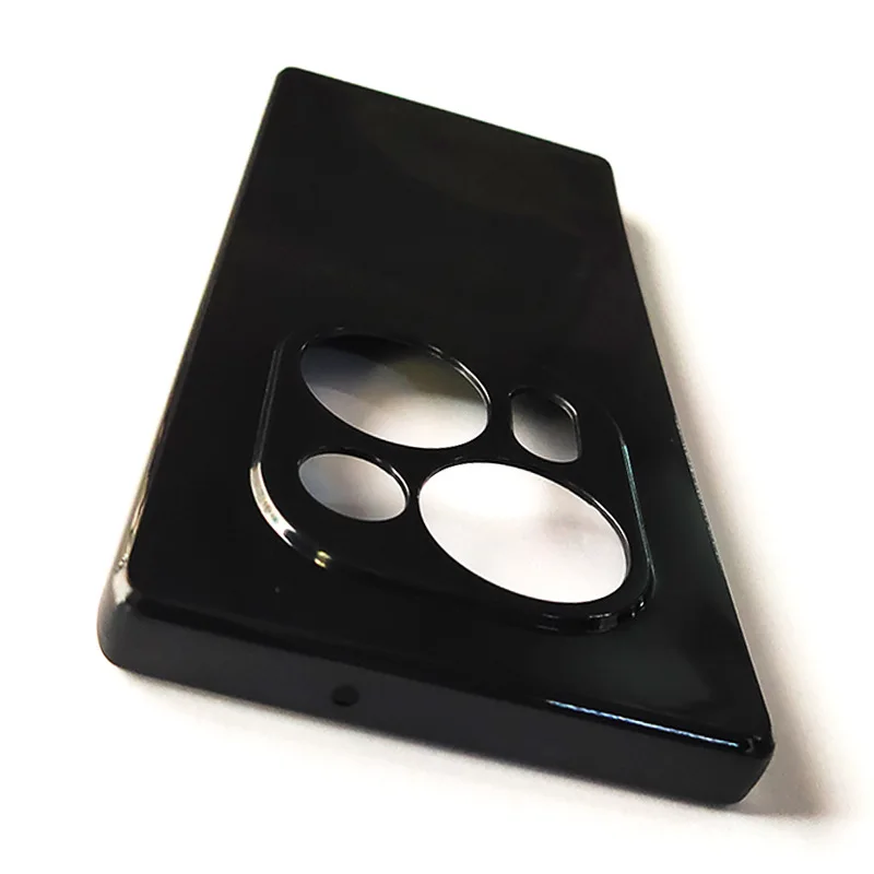 Tecno Phantom X2 Pro Transparent Black Soft TPU Protective Phone Case