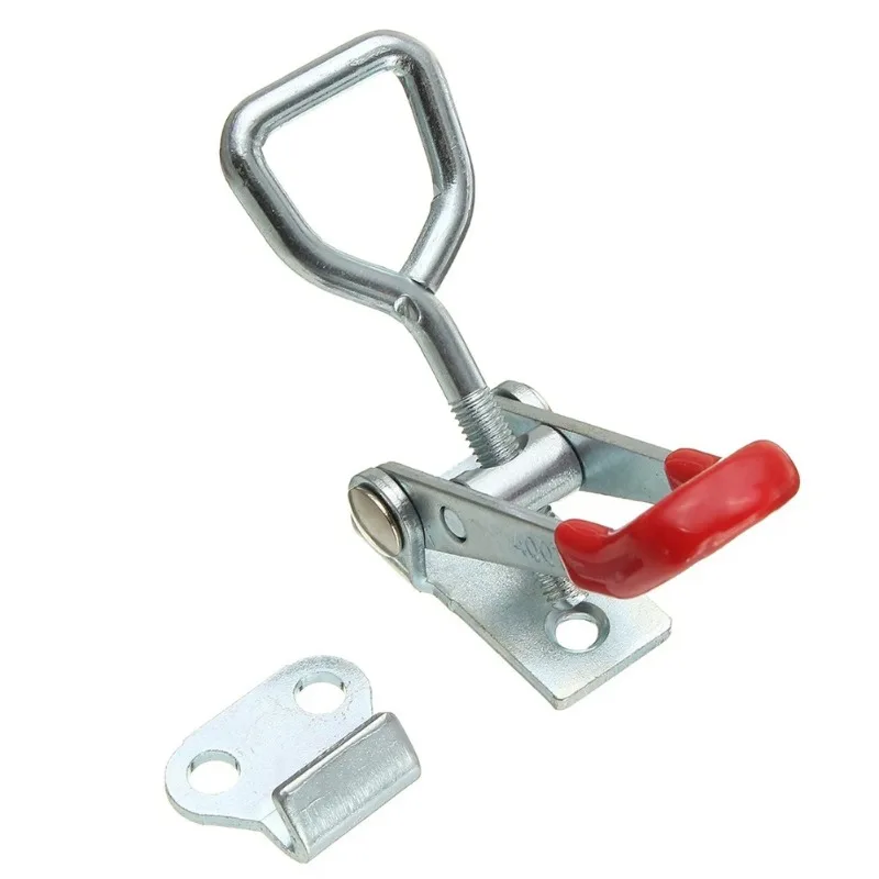 Adjustable Toolbox Case Metal Toggle Latch Catch Clasp Quick Release Clamp Anti-Slip Push Pull Toggle Clamp Tools 2/4/6pcs furniture hardware toggle latches decorative latches buckle clamp