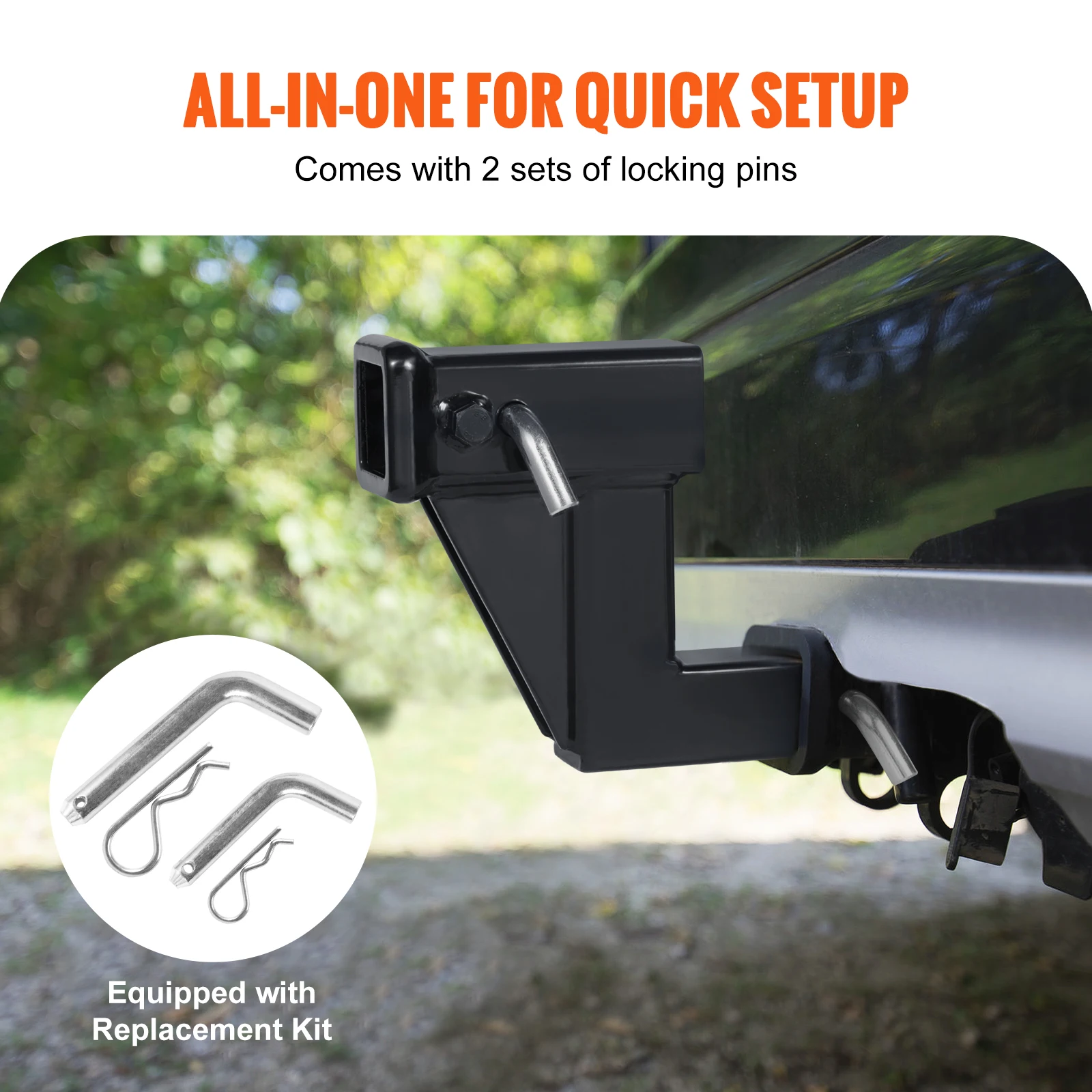 Trailer Hitch Riser VEVOR Trailer Hitch Riser For 2