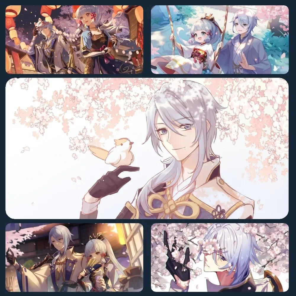 Kamisato Ayato Genshin Impact Account Tappetino Per Mouse Tappetino Per Mouse Tappetino Per Mouse Con Pad Prime Gaming Xxl Tappetino Per Tastiera Tapp