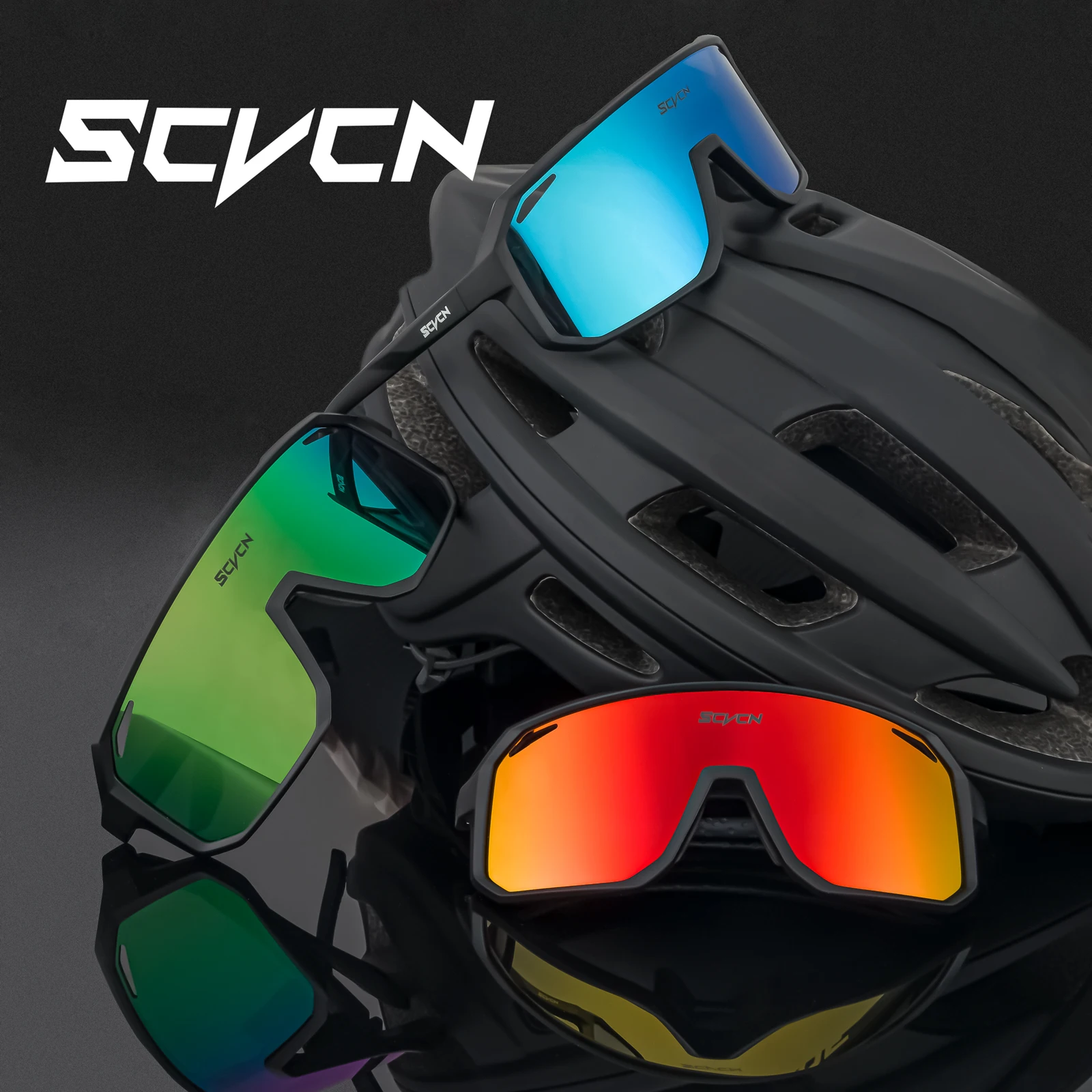 SCVCN Mountain Driving Glasses Cycling Sunglasses UV400 Women Sports