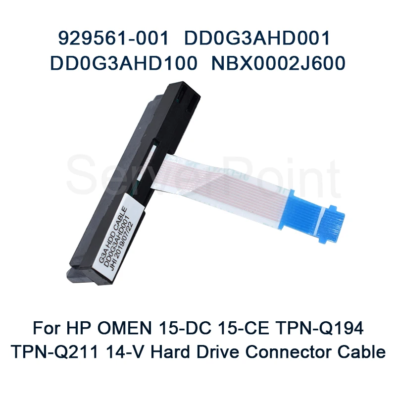 Cavo Ben Provato Del Connettore 929561-001 Dd0G3Ahd001 Dd0G3Ahd100 Nbx0002J600 Per Hp Omen 15-Dc 15-Ce Tpn-Q211 14-V