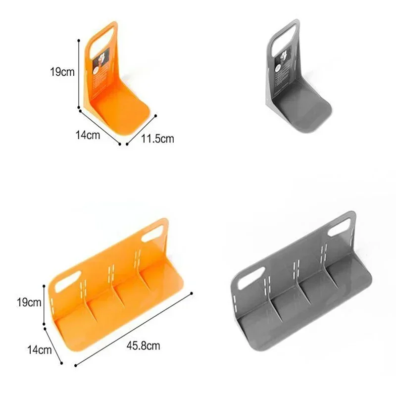 Car Back Auto Trunk Fixed Rack Holder Stand Shake-proof Organizer Fence Storage Holder Adjustable Distance Storage Box Fixer