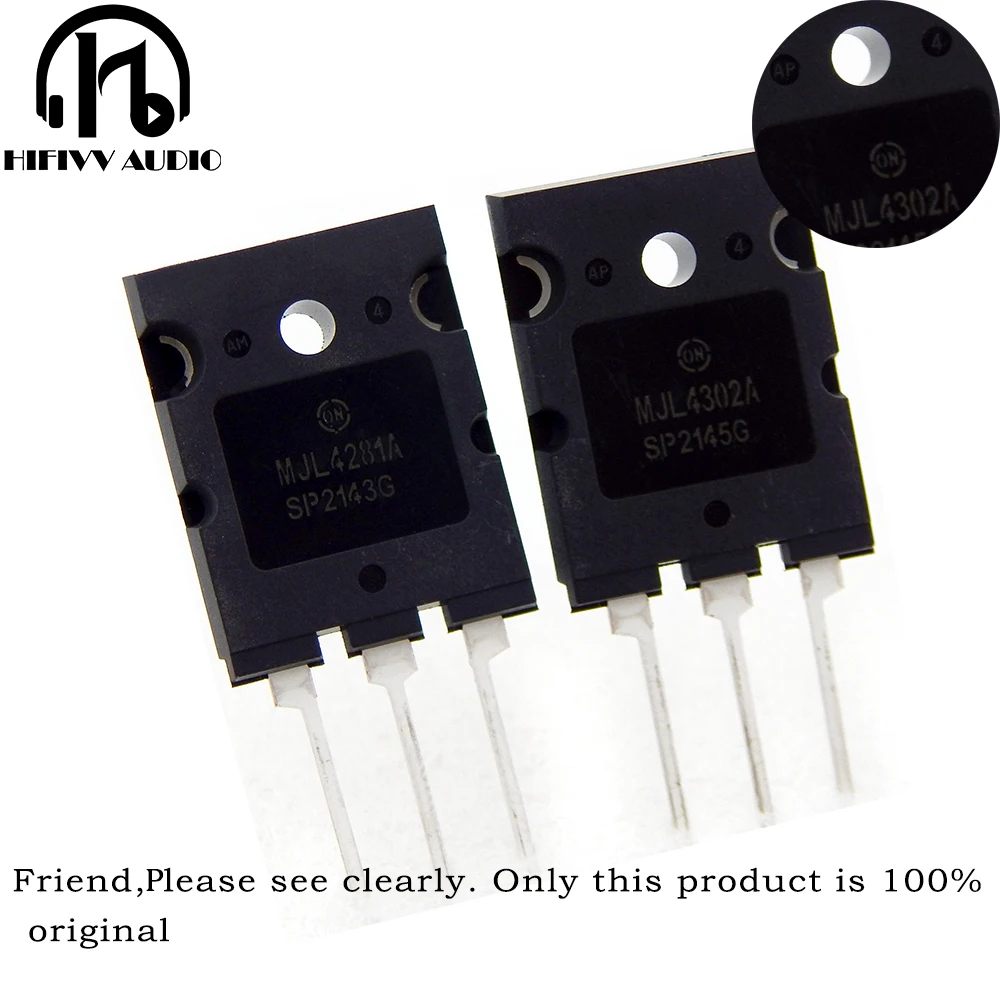 Mjl4281a Mjl4302a For Hifi Audio Amplifier Original Mjl4302 Mjl4281
