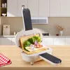 Sandwich Maker Bread Hot Dog Toaster Spill Proof Panini Press Double Sided Sandwich Making Machine Non Stick for Home Kitchen 4