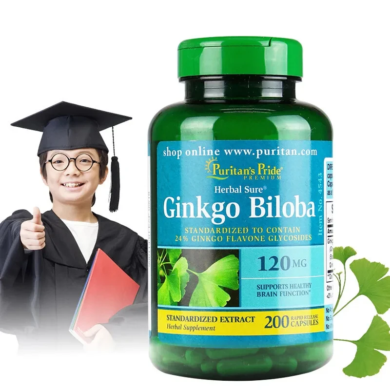 

Free Shipping Ginkgo Biloba 120 mg 200 capsules