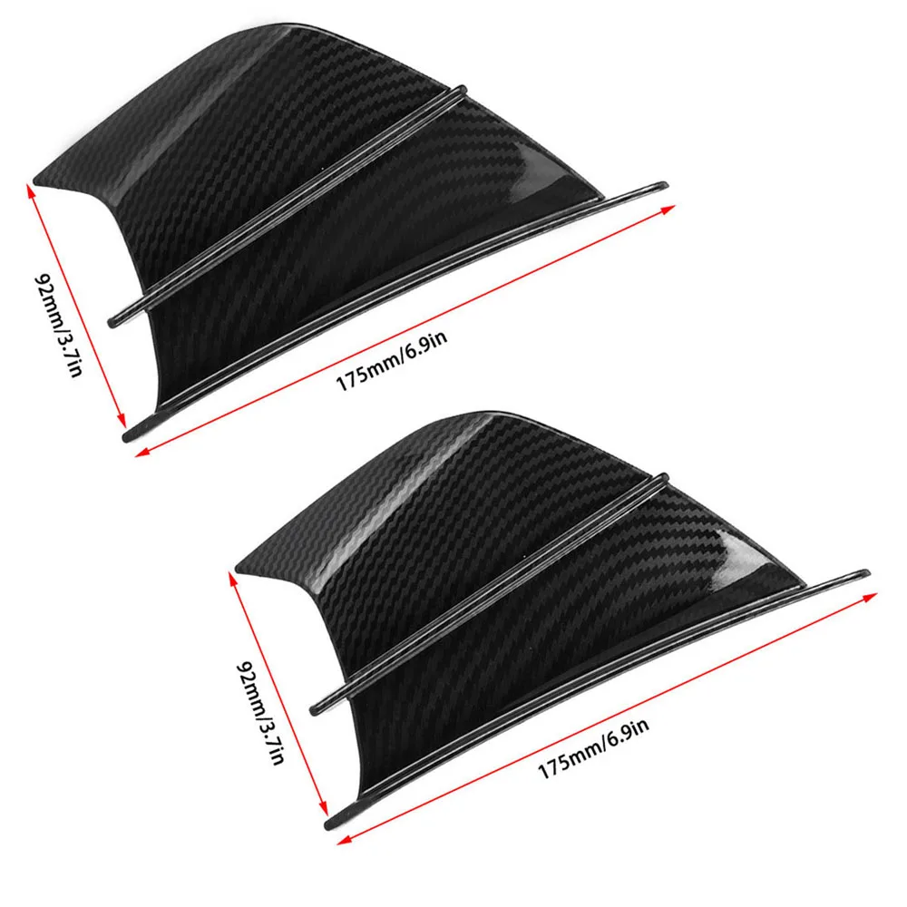 

Motorcycle Aerodynamic Winglets ABS Wing Spoiler Universal Modification Accessory