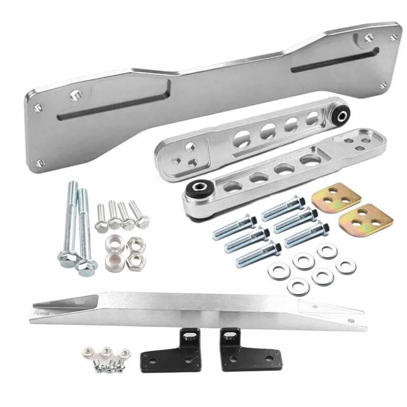 FOR CIVIC 01-05 DX ES LX EX SI EM EP3 REAR LOWER CONTROL ARM + SUBFRAME BRACE