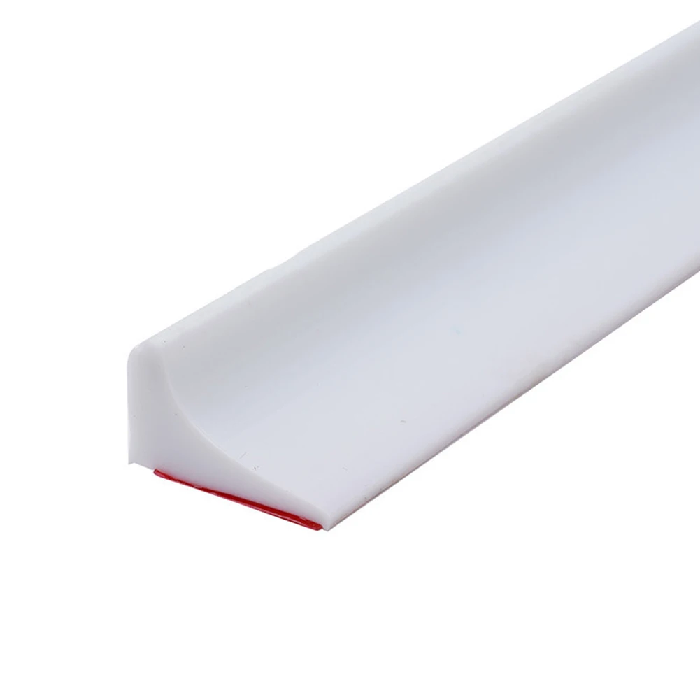 Bathroom Retention Water Barrier Strip Dry &Wet Separation Silicone Seal Strip Bendable Bathroom Door Washing Machine Shower silicone seal strip