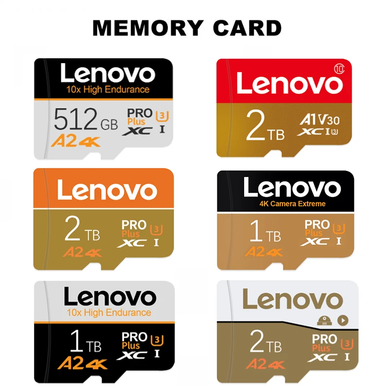 Lenovo1TBMemoryCardExtremeProUltraSDCardSD2TB512GBClass10